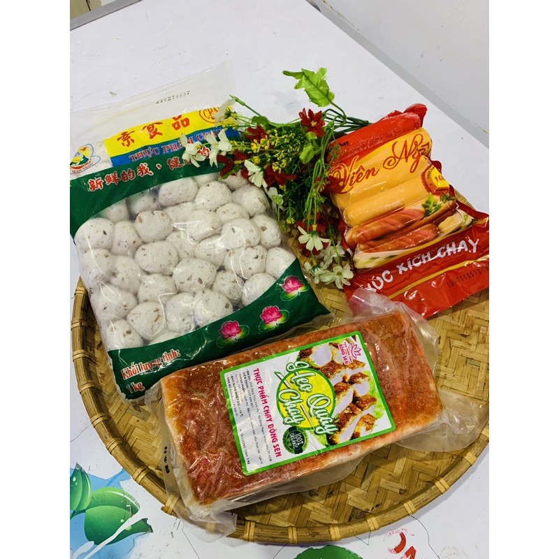 1KG BÒ VIÊN - 1 KG HEO QUAY -500g XÚC XÍCH