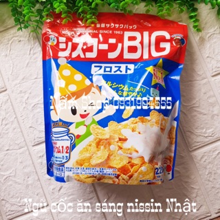 Ngũ cốc dinh dưỡng Big Nissin cho bé ăn sáng, ăn vặt