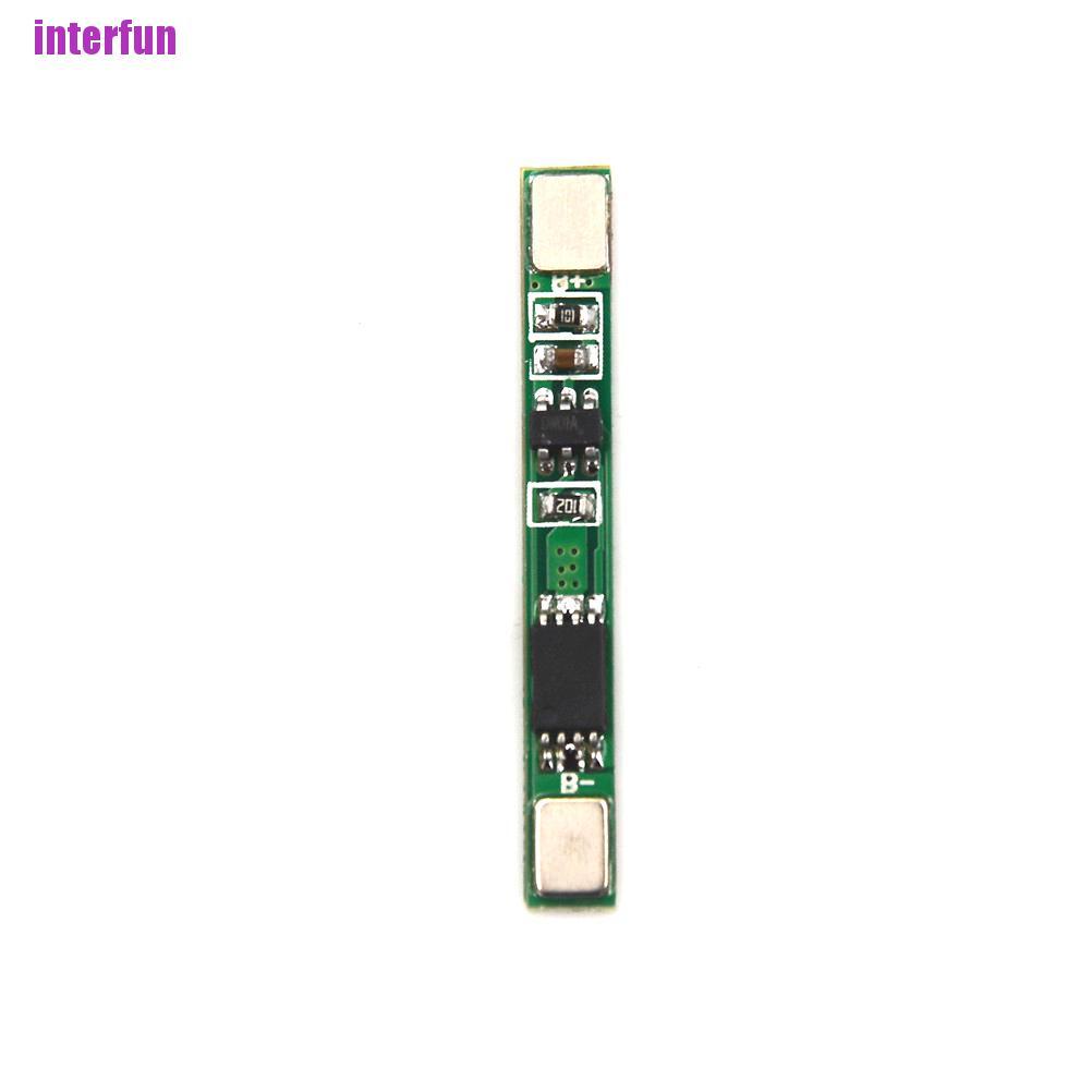 [Interfun1] 3A 2S Bms 18650 Li-Ion Lithium Battery 3.7V Charger Protection Circuit Pcm Board [Fun]