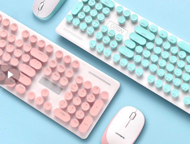 Bàn phím và chuột bluetooth không dây