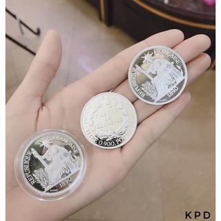 ĐỒNG XU BẠC NGUYÊN CHẤT S99 ĐỂ SƯU TẦM VÀ ĐÁNH CẢM