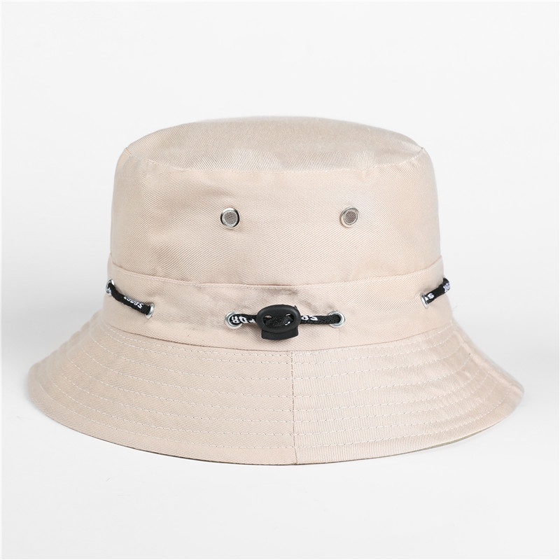 Mũ Xô Phong Cách Ngư Dân Phối Dây Luồn Và Lỗ Thoát Khí L2151