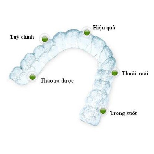 Máng tẩy trắng răng tại nhà cho các loại thuốc tẩy + hộp đựng máng