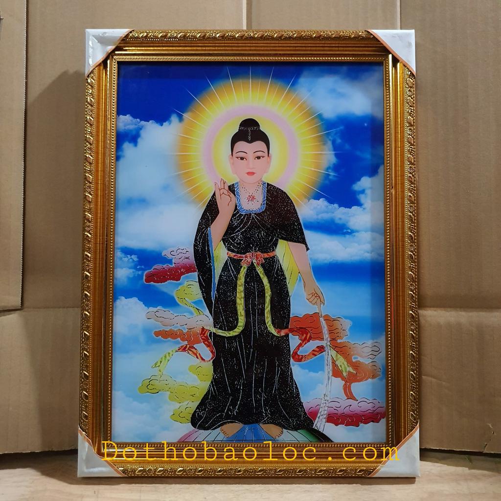 Tranh Mẹ Diêu Trì Địa Mẫu 29cm x 39cm
