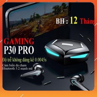 Tai nghe không dây p30, tai nghe bluetooth gaming có míc, bass mạnh, đỗ trễ cực thấp, âm thanh đỉnh cao