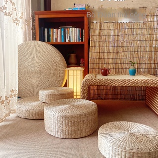 Trà đạo Rơm Tatami Mat Thiền Tôn thờ Dày Thiền Mat Zen Đệm mây Cattail Mat Cattail Futon