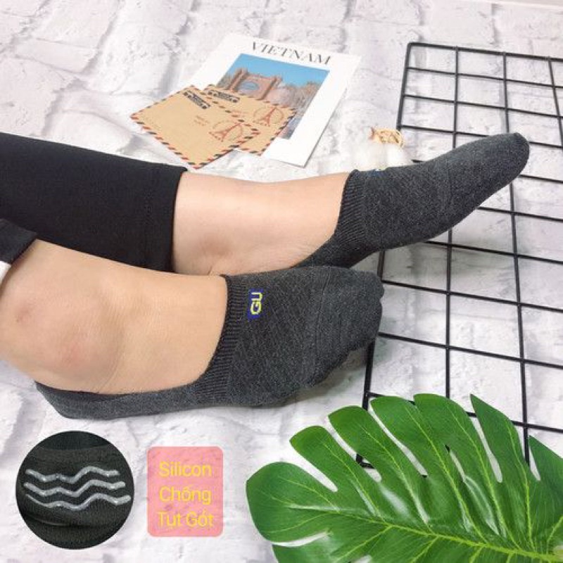 Combo lốc 5 đôi tất giày lười 3851 xuất nhật chất lượng tốt