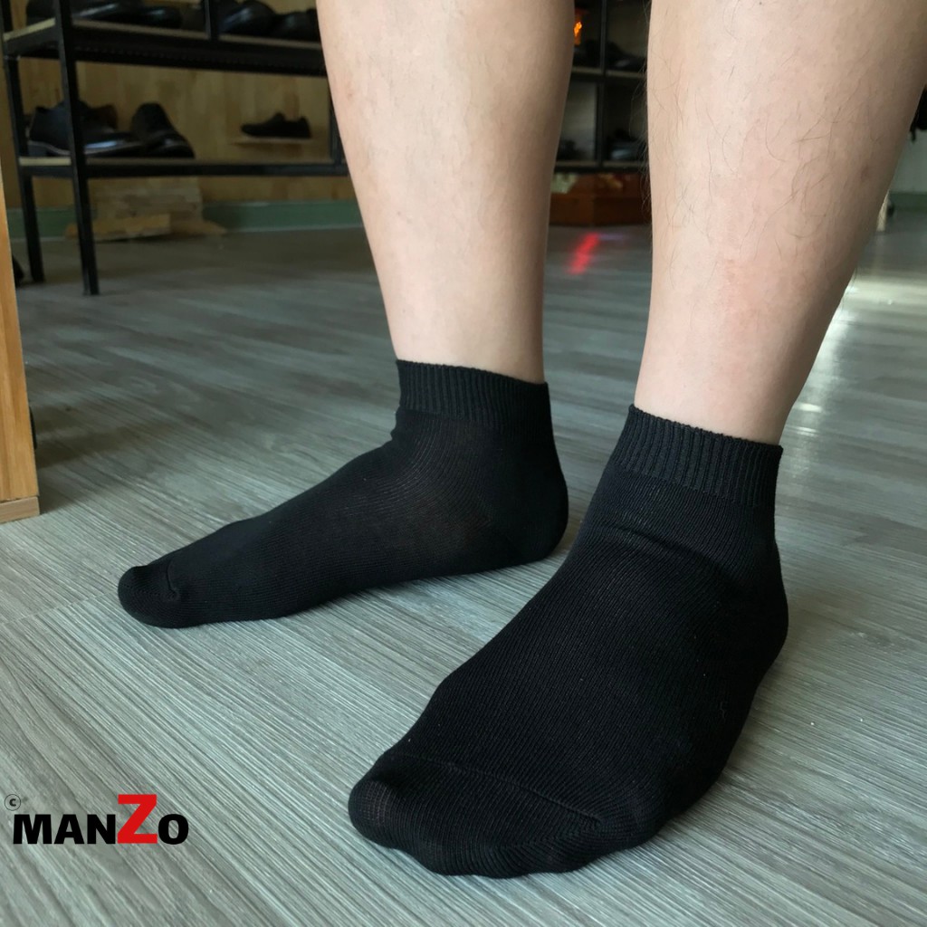 Tất nam, vớ nam chống mùi, kháng khuẩn loại dày - Phù hợp với người mang giày da