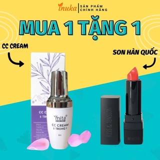 [Mua 1 Tặng 1]Kem CC Cream Dưỡng Ẩm, Kiềm Dầu, Trắng Da 5 IN 1 MITA (30ML)