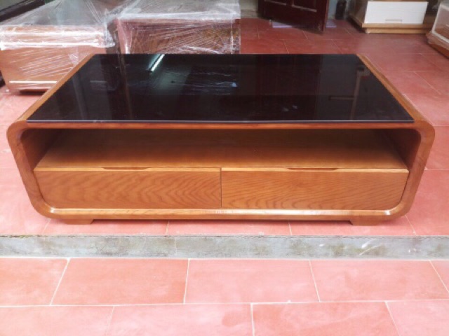 Bàn trà gỗ sồi cao cấp