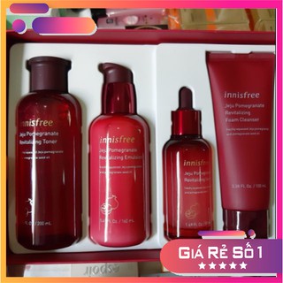 Set dưỡng da lựu đỏ Innisfree 4 sản phẩm