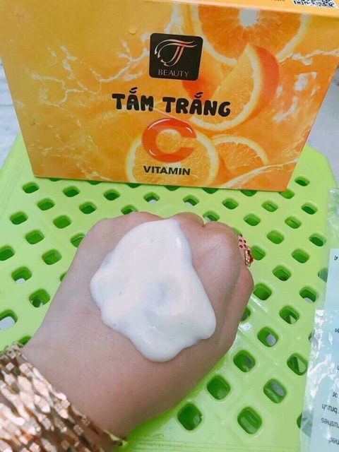 Combo 2 tắm trắng VITAMIN C ( cam siêu trắng )