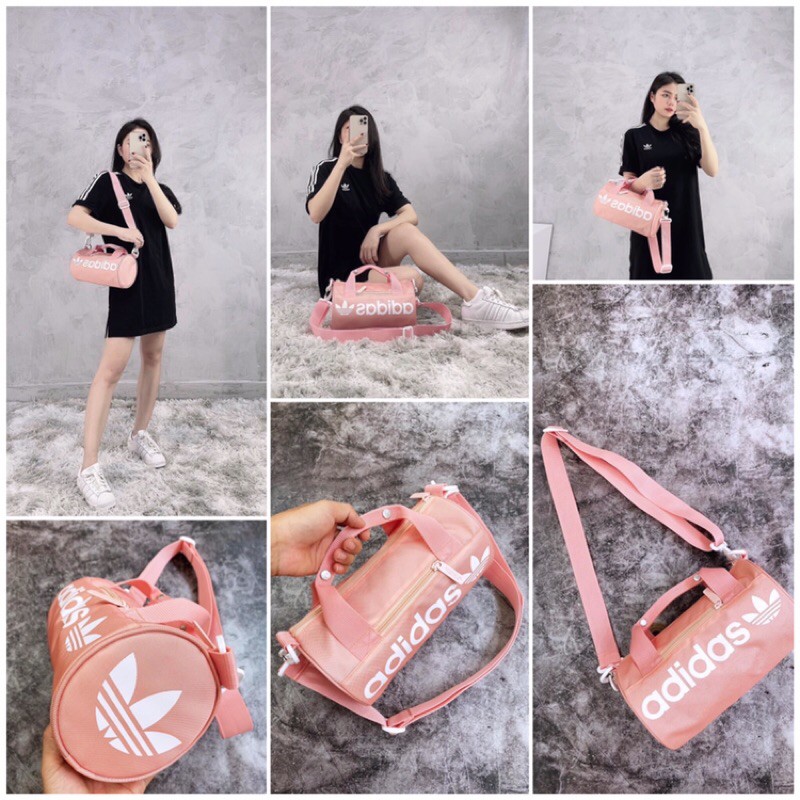 Túi trống mini hồng Das nữ