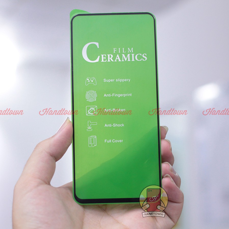 Kính Cường Lực Xiaomi Mi 9T Mi 9T Pro Ceramics Cường Lực Dẻo 100D Full Màn Đen Full Keo Siêu Dẻo Siêu Mỏng Chống Vỡ Viền
