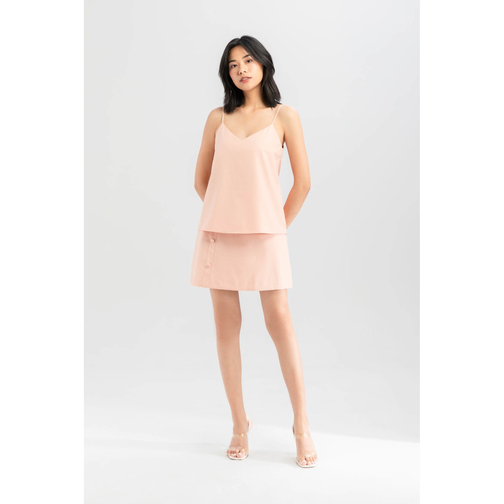 [NHẬP WABRTL5 GIẢM 10% TỐI ĐA 50K ĐH 250K ]Quần sooc giả váy nữ IVY moda MS 20B8574