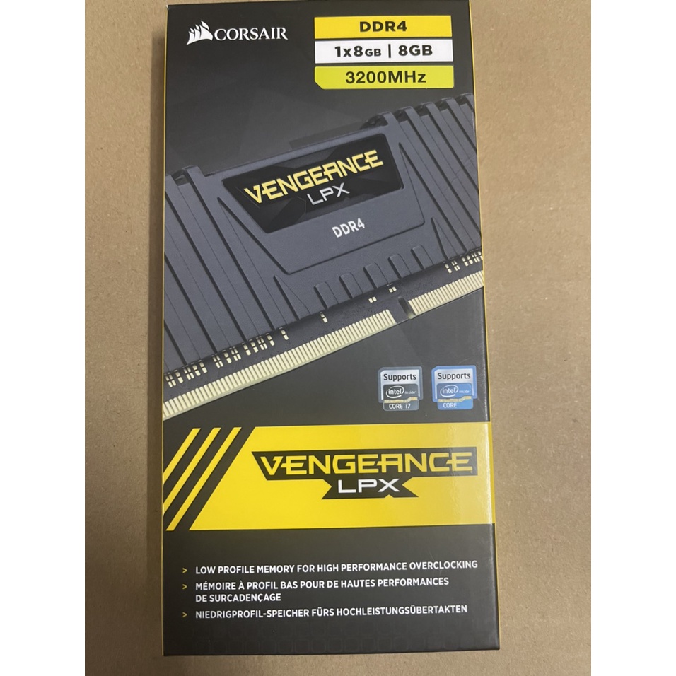 RAM Corsair Vengeance 8GB , 16 GB Bus 3200  DDR4 3200MHz Black , bảo hành chính hãng 36 tháng !