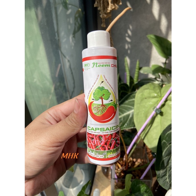 1 chai dd NEEM CHILI , dd Neem bổ sung tinh chất Ớt , Xả Tỏi