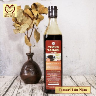 TƯƠNG TAMARI (3 NĂM)- 500 ML - CỬA HÀNG THỰC DƯỠNG CHAY KHAI MINH