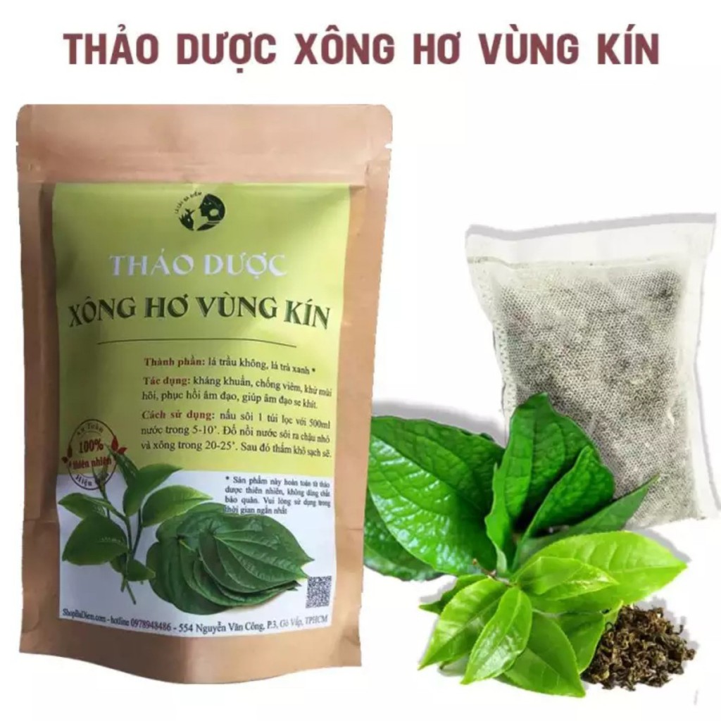 Xông Hơi Vùng Kín Thảo Dược Khử Mùi | Lá Xông Vùng Kín Sau Sinh, Xông Sản Phụ