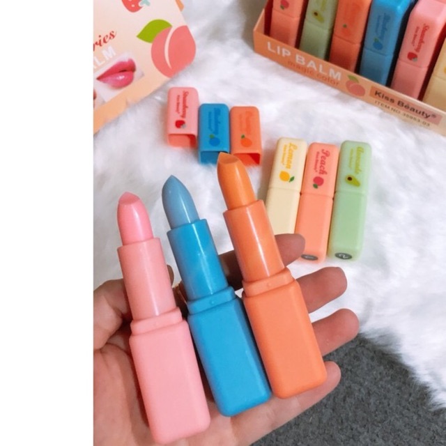 Sơn dưỡng môi Lipbalm màu sắc