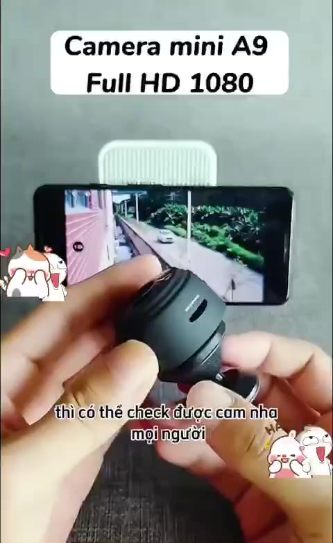 Camera Mini A9 Camera Ip 1080P Chính Hãng Máy Quay Mini Không Dây Từ Tính An Ninh Gia Đình | BigBuy360 - bigbuy360.vn
