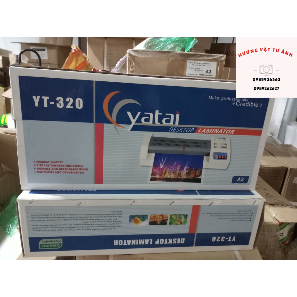 Máy ép plastic YT320 khổ A3