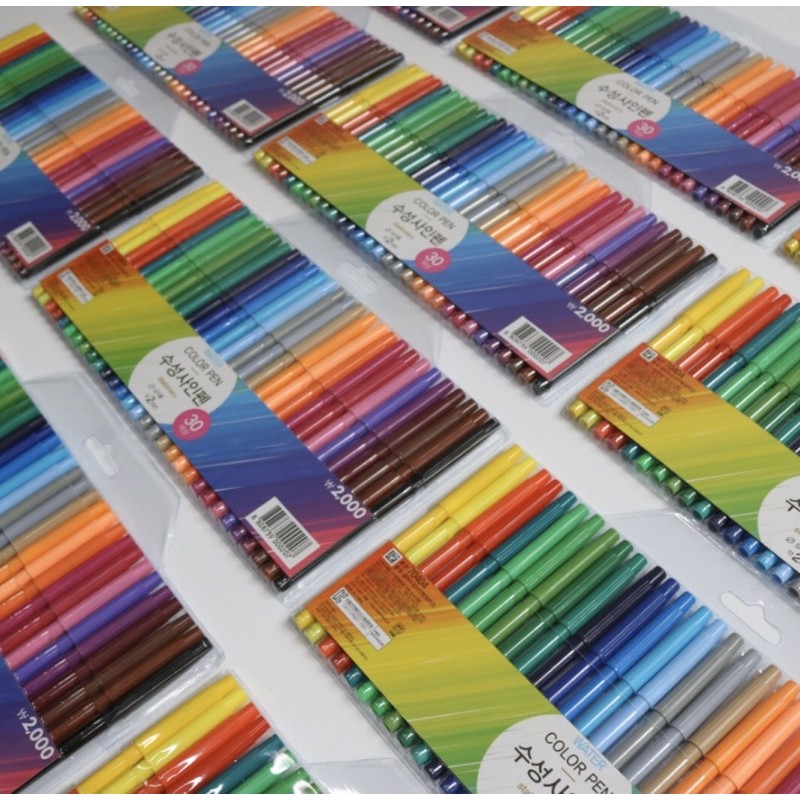 [Xuất Nhật] Set 30 Bút Dạ Màu Daiso Japan Đẹp An Toàn Chất lượng cao