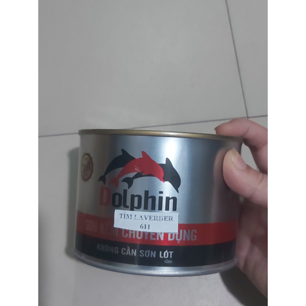 SƠN SẮT MẠ KẼM DOLPHIN MÀU ĐẸP ẤN TƯỢNG LON 400ml