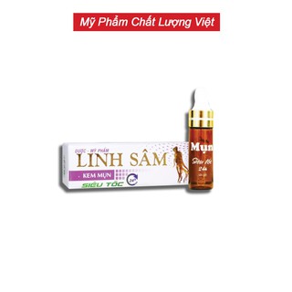Sỉ 12 tuýt -gel chấm mụn linh sâm siêu tốc 24h -hàng chính hãng