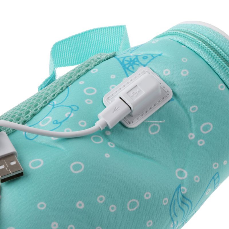Túi Hâm Nóng Bình Sữa / Cốc Giữ Nhiệt USB Di Động Tiện Dụng Cho Bé Sơ Sinh