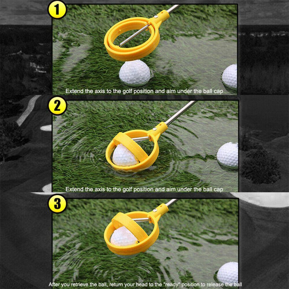 Dụng Cụ Nhặt Bóng Golf Bằng Thép Tiện Dụng