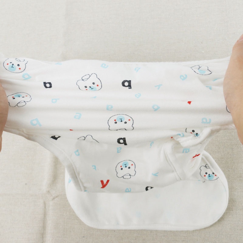 Tã quần cotton mềm mại chống thấm nước có thể điều chỉnh và tái sử dụng cho bé