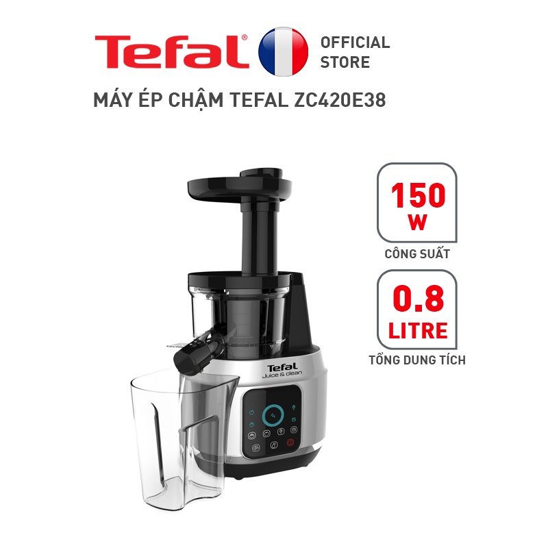 [Mã ELTEFALWL4 giảm 10% đơn 500K] Máy ép chậm Tefal ZC420E38