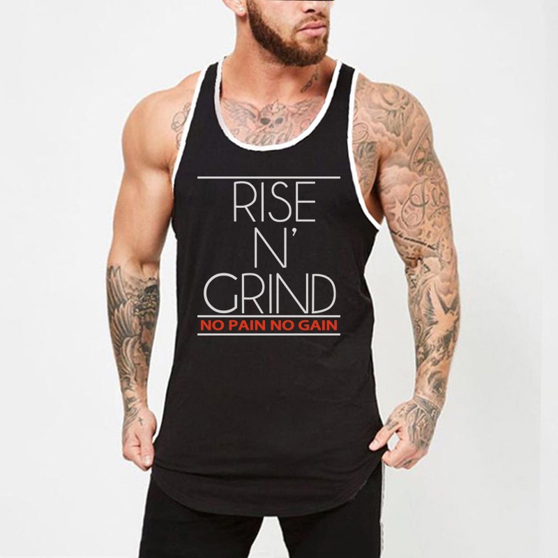 Áo Thun Ba Lỗ Nam Tập Gym Thời Trang Mùa Hè