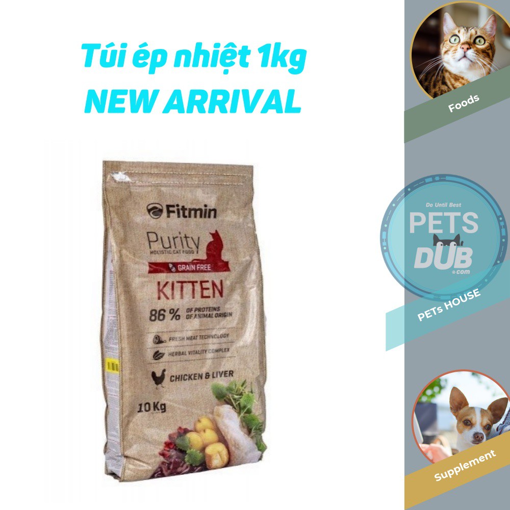 TÚI (TÁCH CHUẨN 1KG) CÁC HÃNG ROYAL, CATSRANG, CAT'S EYE, Hạt Ý MORANDO THỨC ĂN CHO MÈO MẸ & MÈO CON TẬP ĂN (PETs dub)