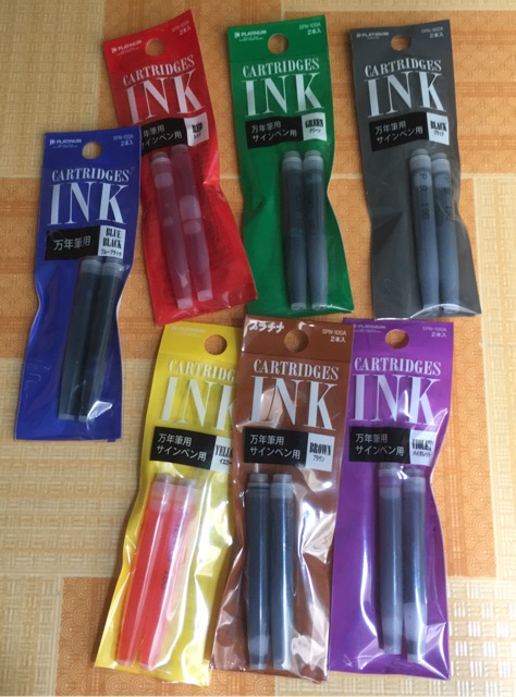 Mực bút máy Preppy Platinum