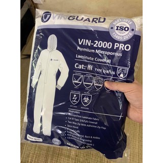 Bộ quần áo bảo hộ mức 4 VinGuard