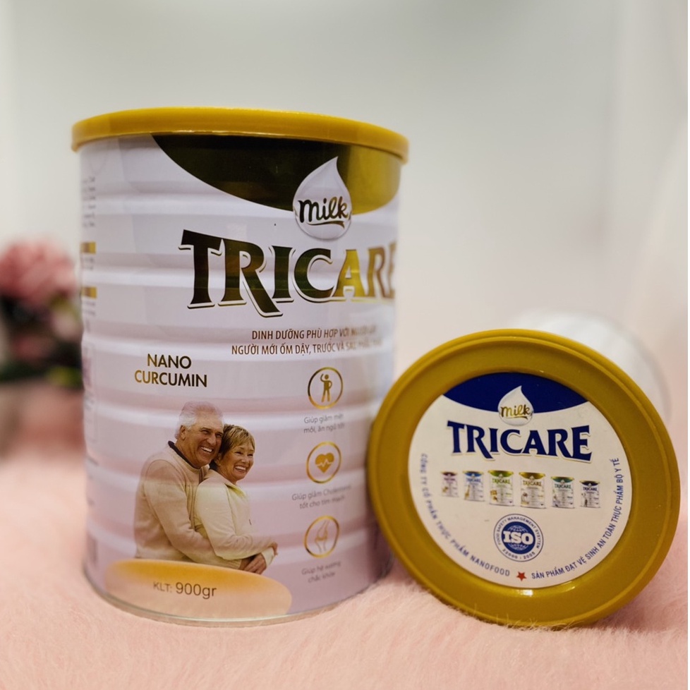 Sữa bột nguyên kem Sure Tricare, hộp 400-900g giúp bổ sung dinh dưỡng cho người gầy, người mới ốm dậy và mới phẫu thuật