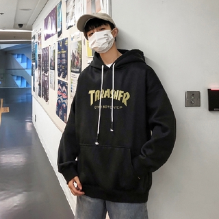 Áo hoodie dáng rộng phong cách Hàn Quốc dành cho nam