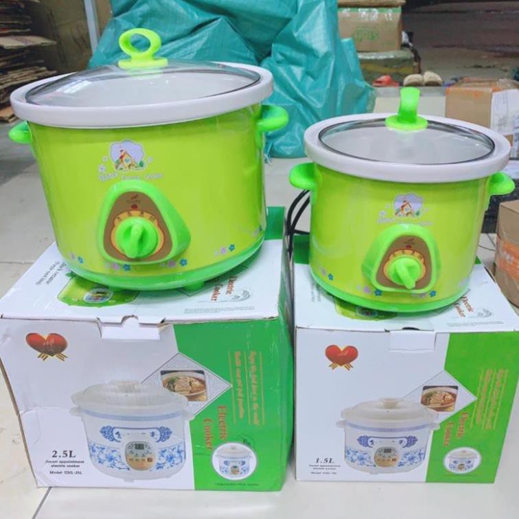 Nồi Kho Cá kho thịt - Nấu Cháo Chậm Đa Năng -2,5Lít TIỆN DỤNG HÀNG MỚI