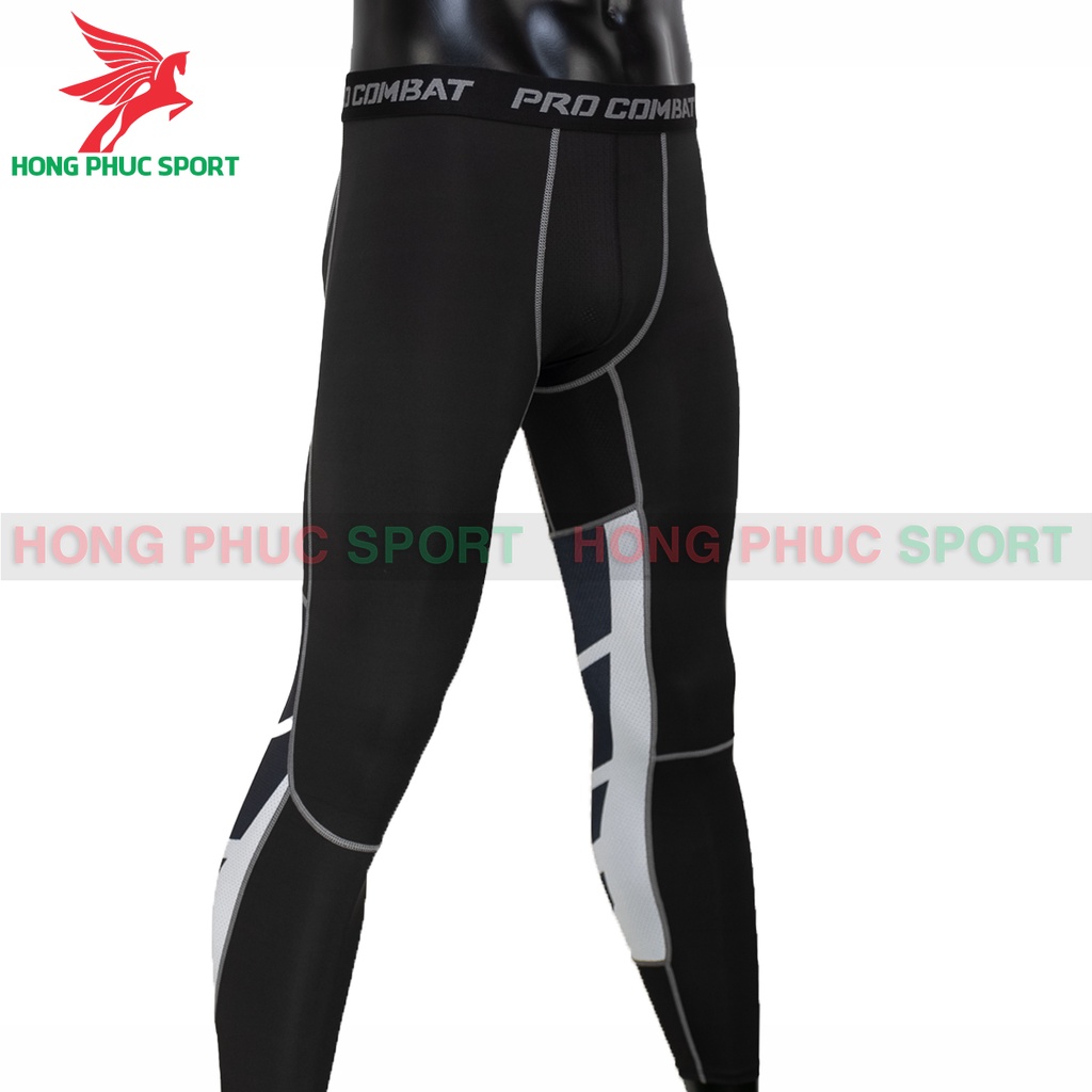 QUẦN GIỮ NHIỆT LEGGING COMBAT PRO NAM TẬP GYM BÓNG ĐÁ BÓNG RỔ CHƠI THỂ THAO