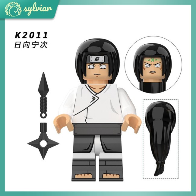 Mô Hình Đồ Chơi Lego Nhân Vật Rock Lee Aburame Shino Trong Naruto Cho Bé