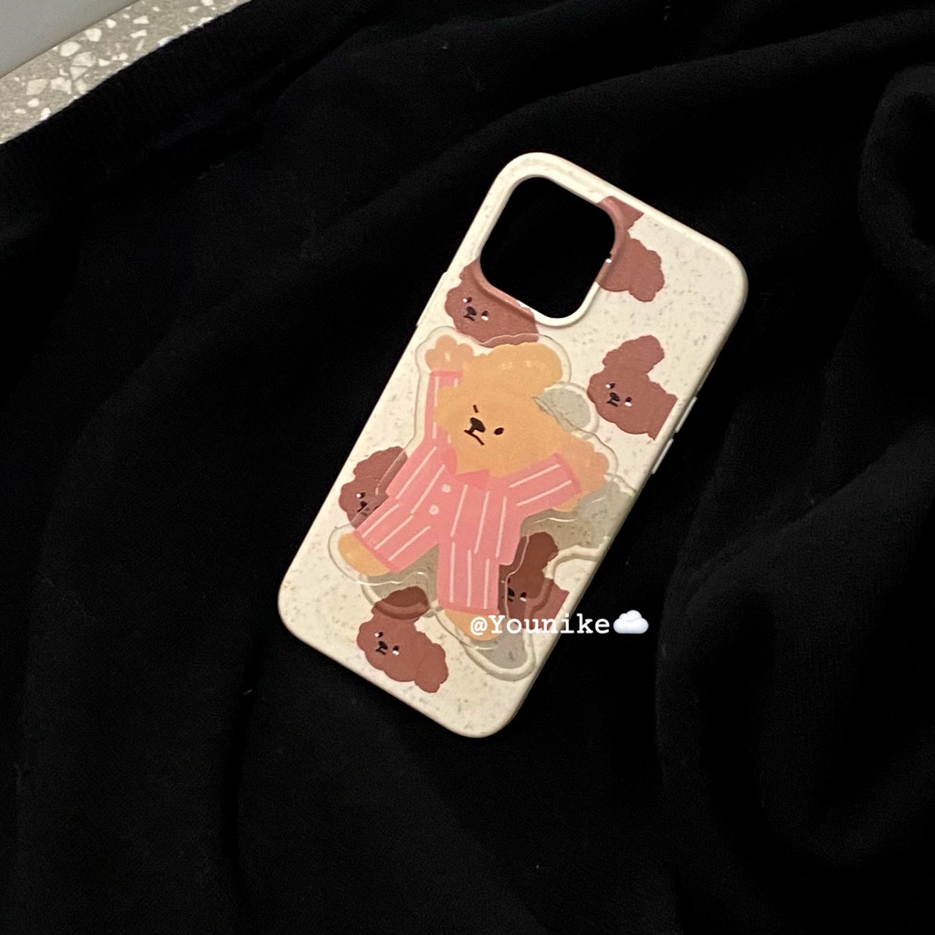 Ốp Điện Thoại In Hình Cô Gái Hàn Quốc Dễ Thương Cho Iphone 13pro / 12promax / 11 / xr