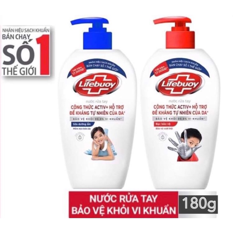 NƯỚC RỬA TAY LIFEBUOY 180g