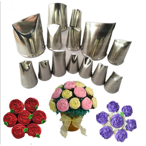 Combo đui bắt hoa hồng