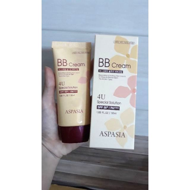 Kem nền Aspasia 4U Special BB Solution Cream SPF50 Pa+++ | BigBuy360 - bigbuy360.vn