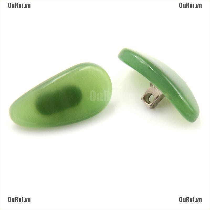 1 Cặp Miếng Lót Mắt Kính Chống Trượt Đính Đá Sang Trọng