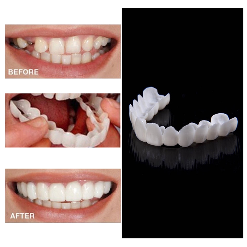 Set 4 hàm răng giả hóa trang tiện dụng