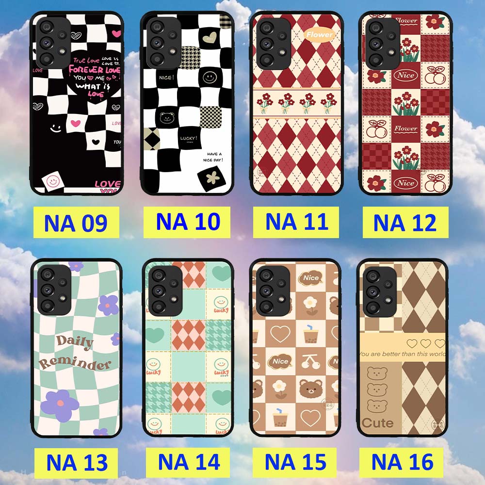 Ốp lưng Samsung A13 / A23 / A33 / A53 / A73 5G in hình caro good love cao cấp