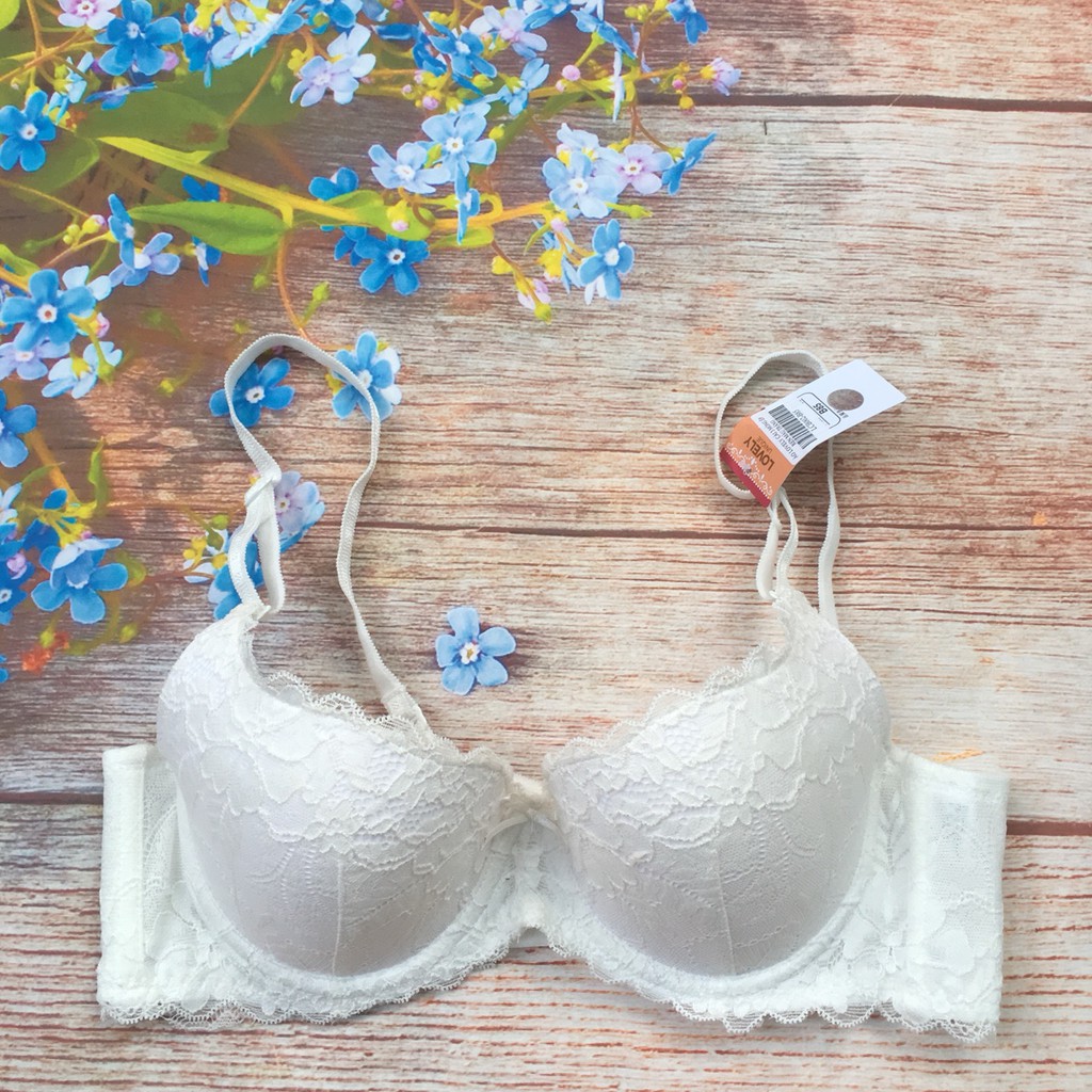 ÁO LÓT NỮ LOVELY CÀI 3 MỎNG ÉP REN - ALN11